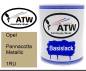 Preview: Opel, Pannacotta Metallic, 1RU: 1L Lackdose, von ATW Autoteile West.